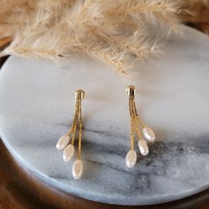 Vintage Japanese Pearl Earrings
